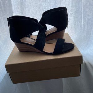 Lucky Brand Jamain Heeled Sandal Black